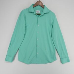 Mizzen+Main Men's Mint Green Button-Down Shirt